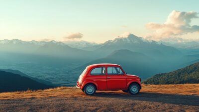 Augmentez la sécurité et l'efficacité de votre Fiat 500 en ajustant la pression des pneus