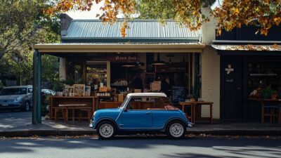 Un véhicule pas comme les autres : découvrez l'histoire et l'influence culturelle de la Mini Cooper Moke
