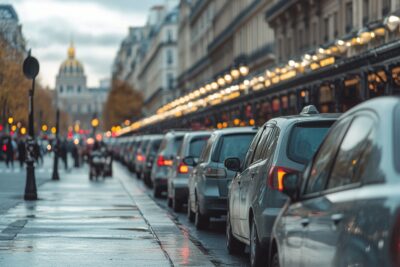 Une pause dans la bataille des taxis franciliens pour les tarifs de transport médical