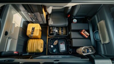 Assurez la sécurité et l'efficacité lors du transport d'objets volumineux en voiture