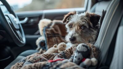 Ces conseils indispensables pour garantir le confort et la sécurité de votre animal en voiture
