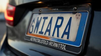 Les dangers et sanctions li&eacute;s au masquage de plaque d&rsquo;immatriculation que tout conducteur doit conna&icirc;tre