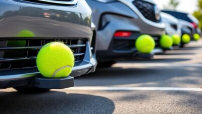 Ces astuces simples avec une balle de tennis que tout automobiliste devrait conna&icirc;tre pour prot&eacute;ger son attelage efficacement
